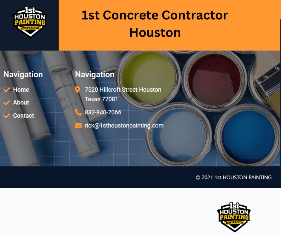 1st Concrete Contractor is a Residencial  Commercial Compan - Texas - Houston ID1535590