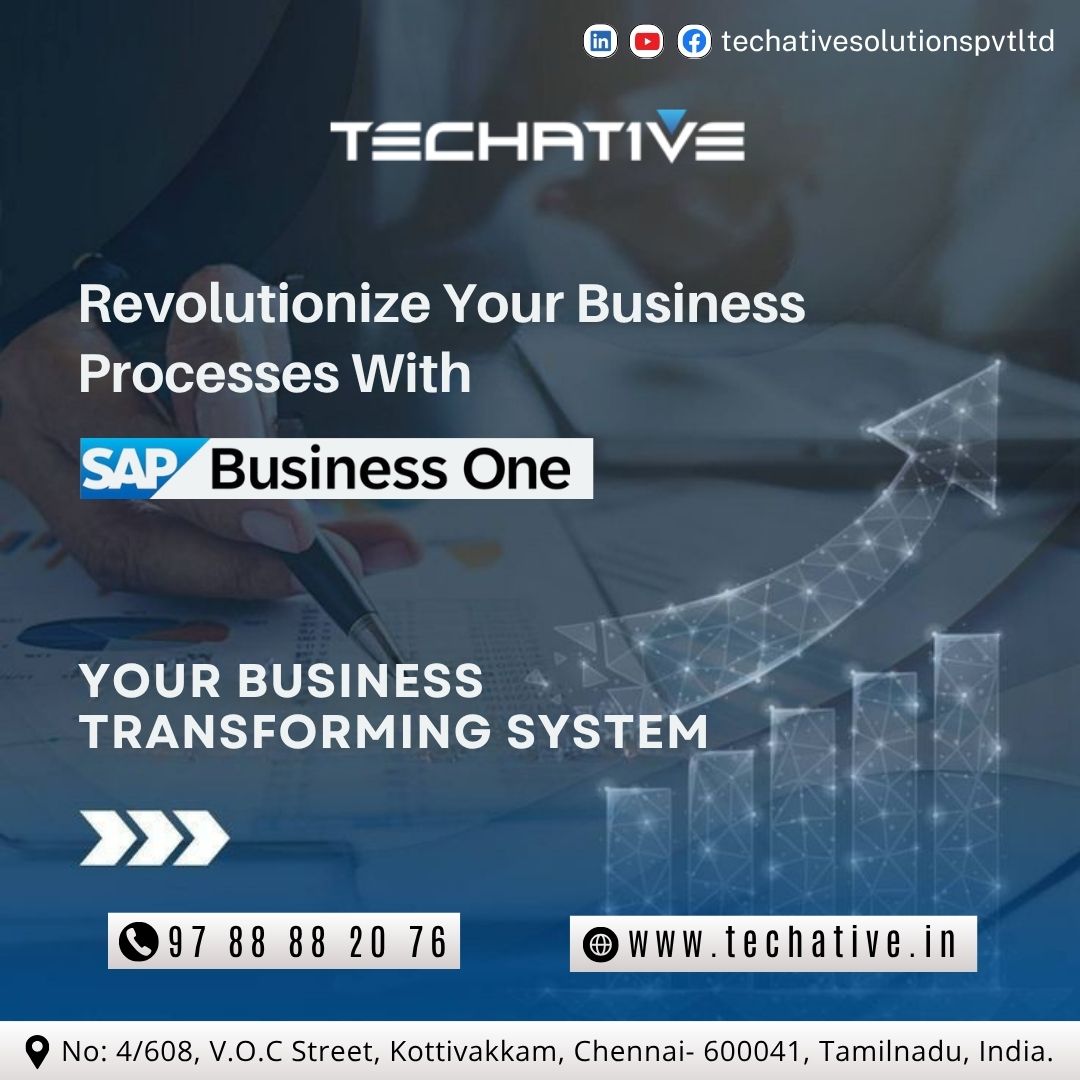 SAP Business One HANA Consultant in Chennai - Tamil Nadu - Chennai ID1605711