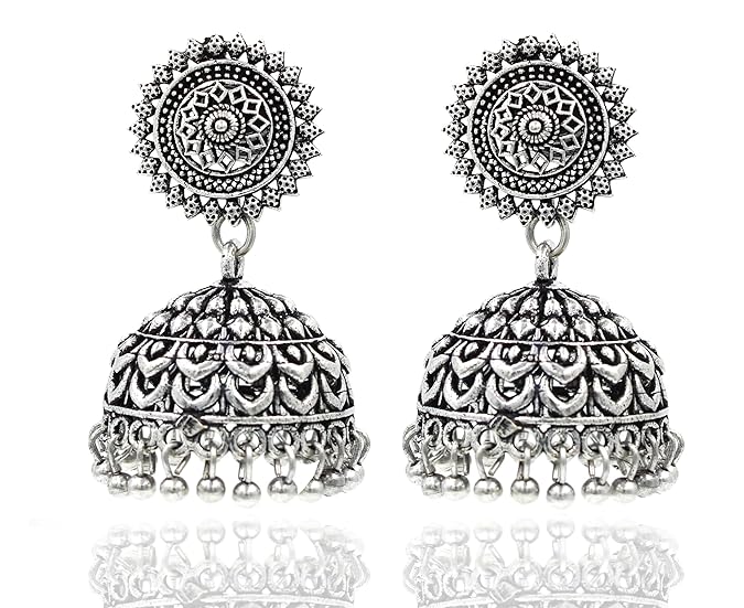Buy Silver Earrings Online in Jaipur - Indiana - Indianapolis ID1588045 1