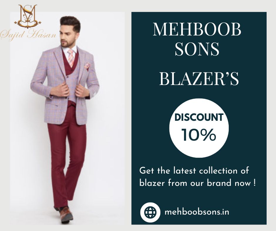 Mehboobsonsamazing collection of blazers and trousers will  - Delhi - Delhi ID1547803