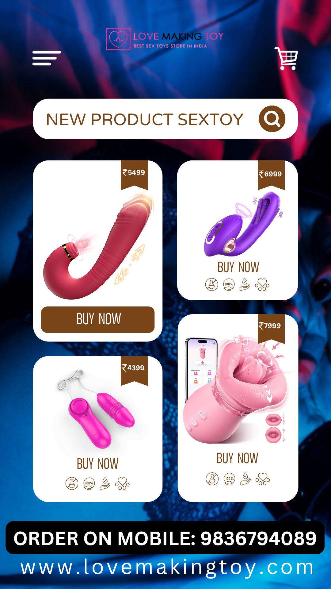 New Vibrator Product for Women Flat 40 Off Call 9836794089 - Maharashtra - Pune ID1593622
