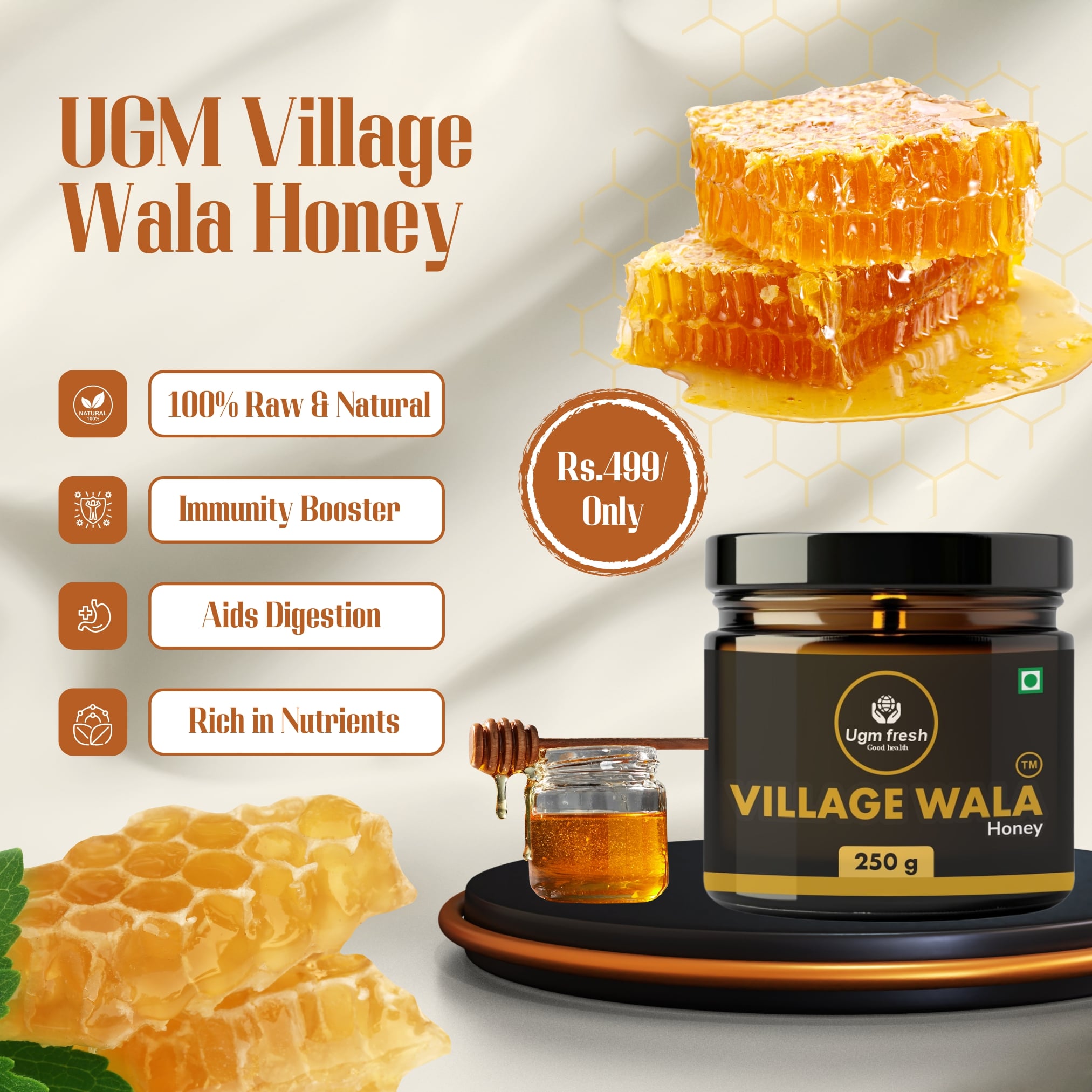 Order Now Pure Jungle Honey 500gm at 899 Save 100! - Uttar Pradesh - Lucknow ID1614949