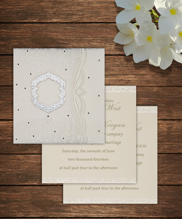 Elegant Ganesha Invitations  Ganpati Wedding  Chaturthi Ca - New Jersey - Jersey City ID1601861