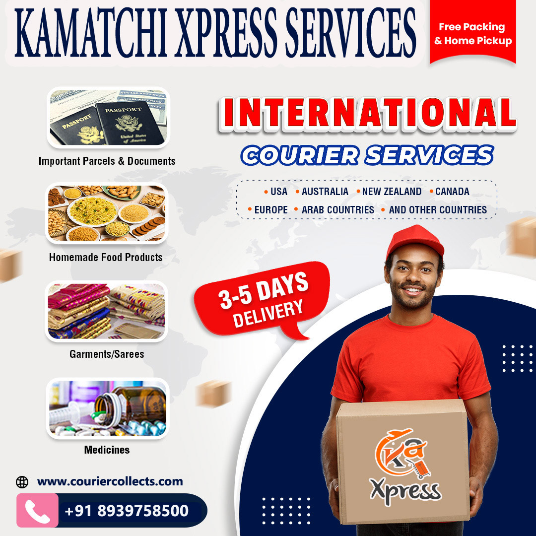 INTERNATIONAL COURIER SERVICE RAMAPURAM 8939758500 - Tamil Nadu - Chennai ID1588837