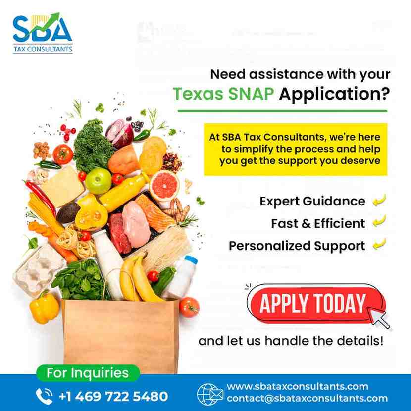 Texas EBT Application Made Easy with SBA Tax Consultants - Texas - Dallas ID1591951