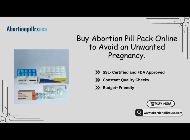 Buy Abortion Pill Pack Online to Avoid an Unwanted Pregnancy - Arkansas - Little Rock  ID1556247