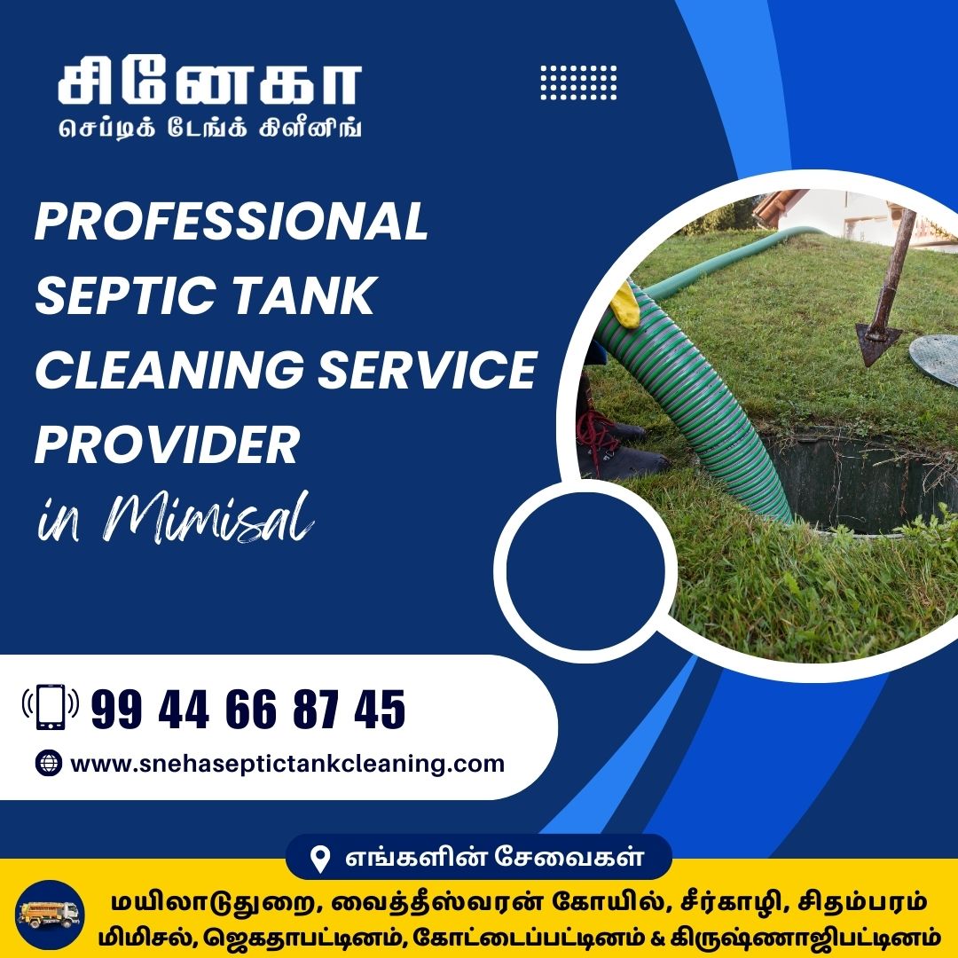Leading Septic Tank Cleaning Service Provider in Mimisal - Tamil Nadu - Erode ID1599836
