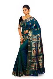 Authentic Swarnachari Silk Sarees of Bishnupur - West Bengal - Bankura ID1618600