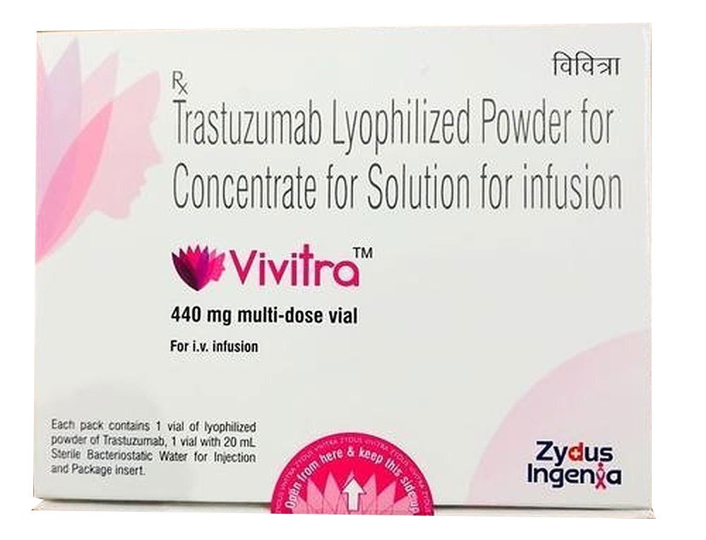 Beat Breast Cancer with vivitra 440mg injection  - Delhi - Delhi ID1617115