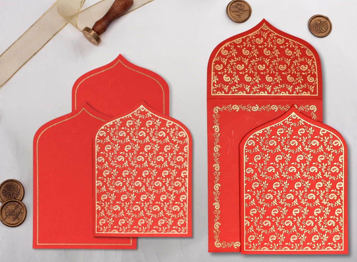 South Indian Wedding Card  Heritage Touch - New Jersey - Jersey City ID1615082 2