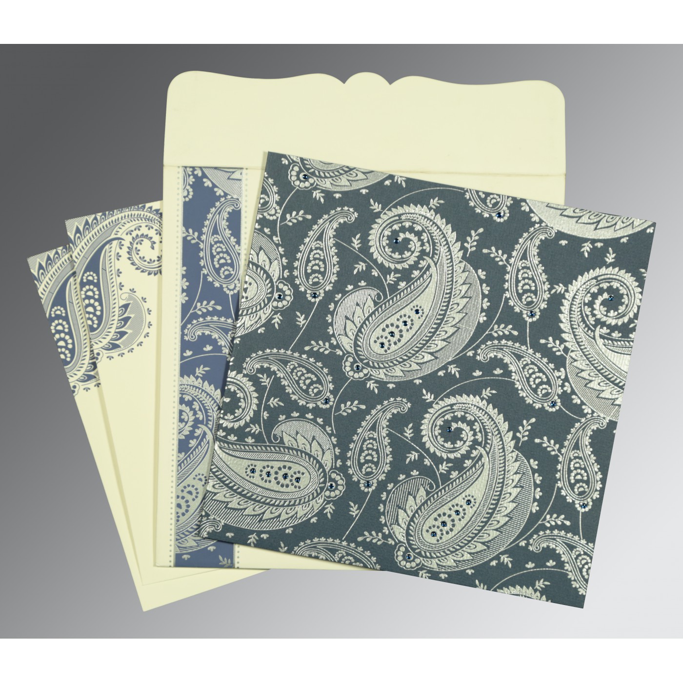 Custom Screen Printed Wedding Invitations  Unique  Stylish - New Jersey - Jersey City ID1595906 2