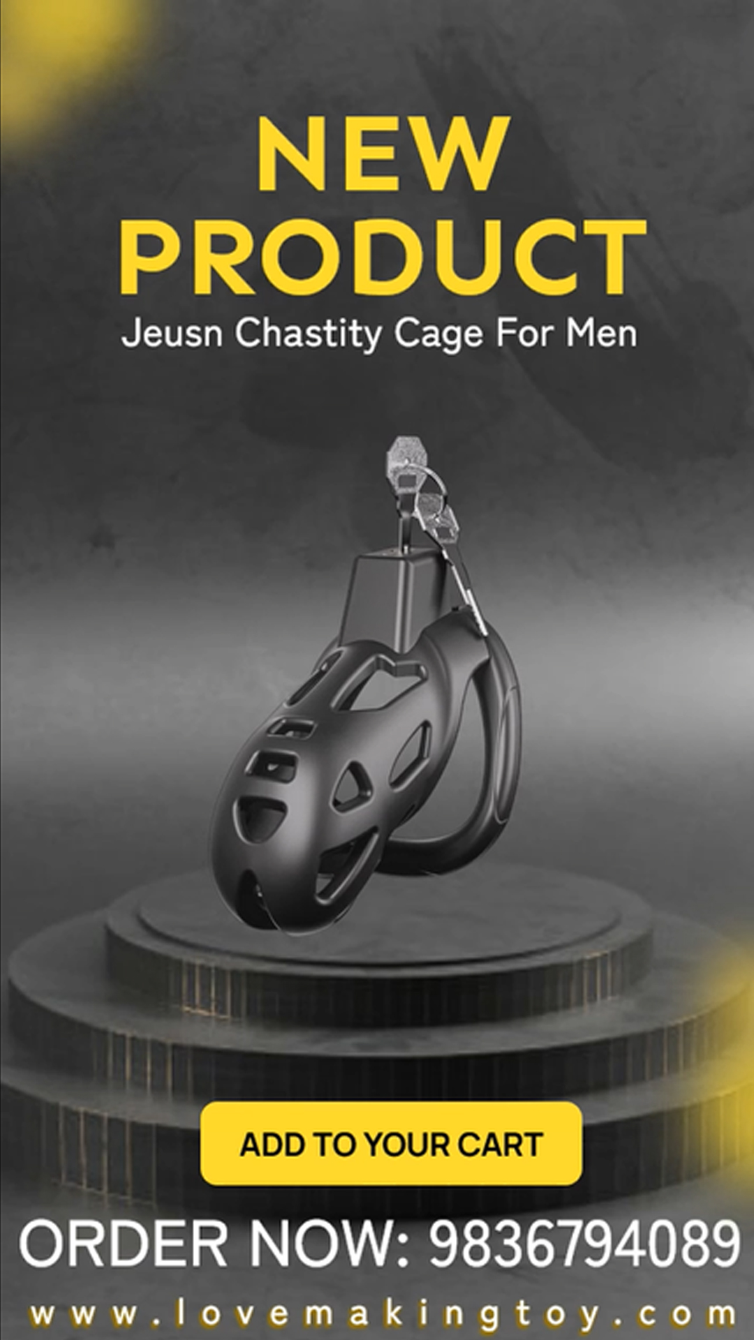 Explore New Intimacy with Jeusn Chastity Cage for Men Call 9 - Karnataka - Hubli-Dharwar ID1594060