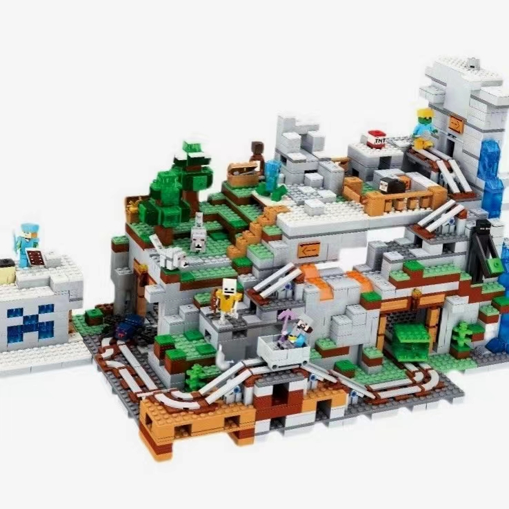 Minecraft The Mountain Cave Building Kit Free Shipping - California - San Francisco ID1522123 2