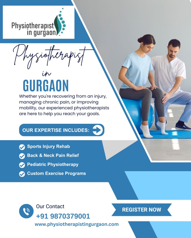 Physiotherapist in Gurgaon  Home  Clinic Physiotherapy - Haryana - Gurgaon ID1612922