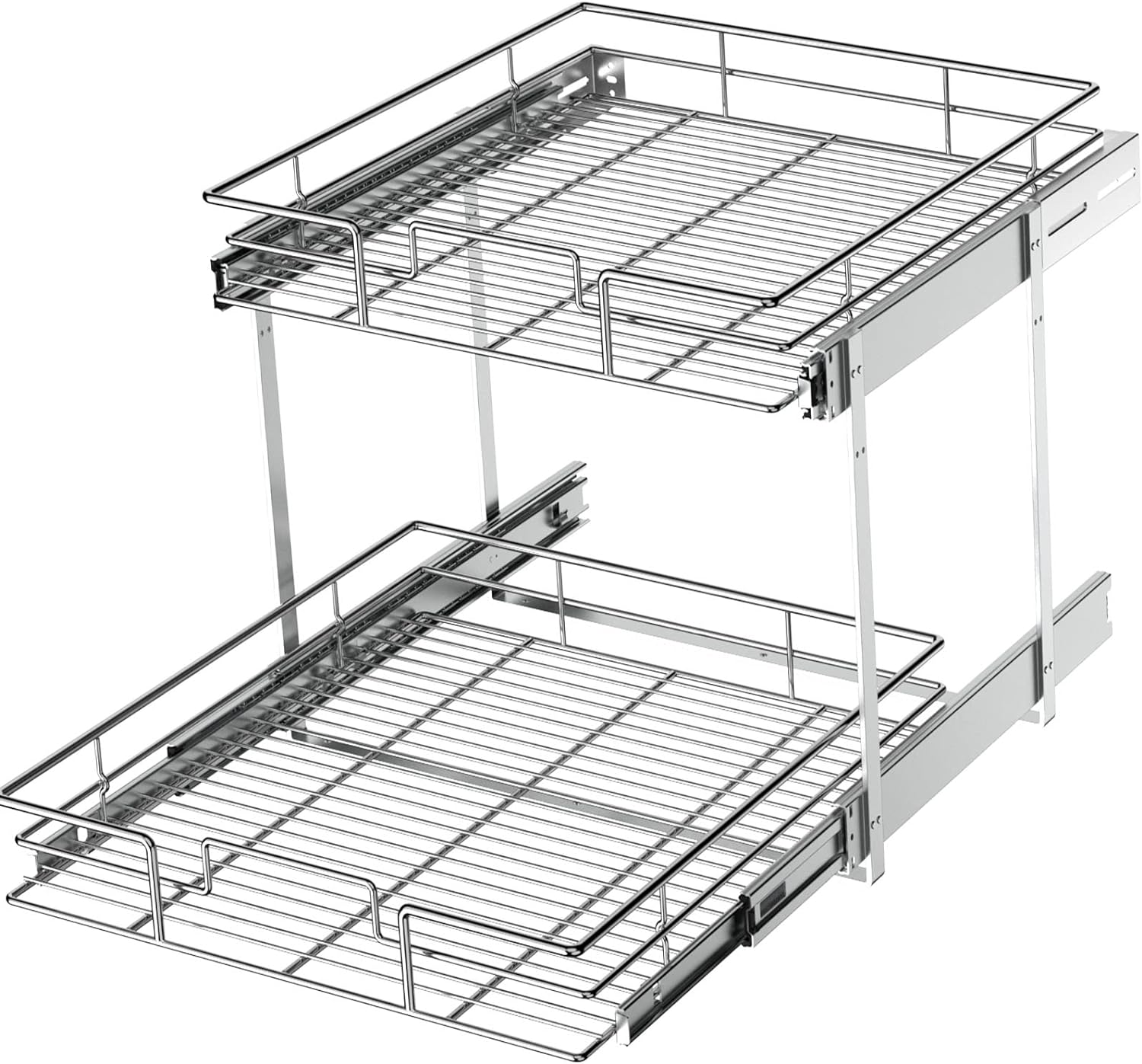 LOVMOR 2 Tier Individual Pull Out Cabinet Organizer 22 W  - New York - Albany ID1556337 2