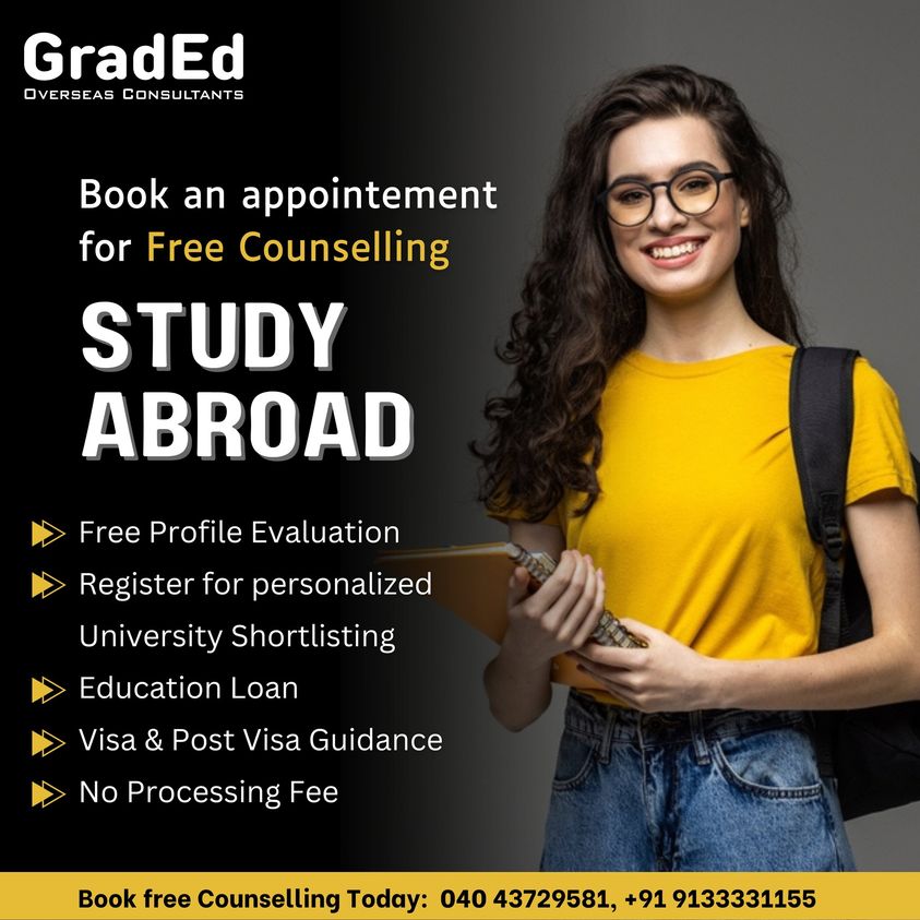 Top Study Abroad Consultants in Hyderabad - Andhra Pradesh - Hyderabad ID1539266