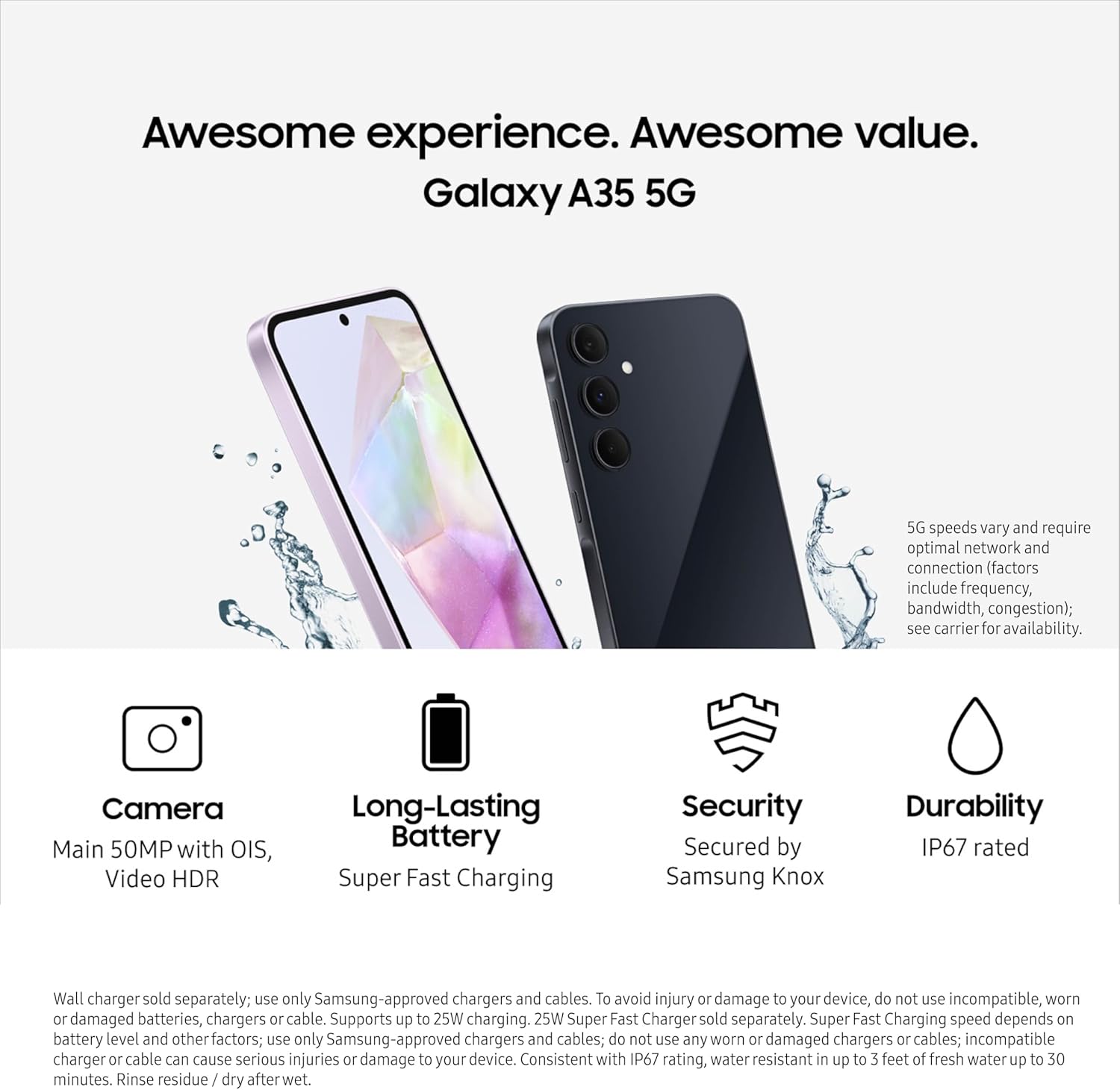 SAMSUNG Galaxy A35 5G A Series Cell Phone 128GB - New York - Albany ID1585844 3