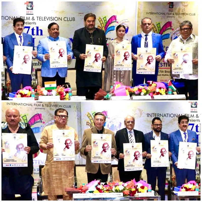 Mahatma Gandhi Remembered at the 17th Global Film Festival N - Delhi - Delhi ID1589510