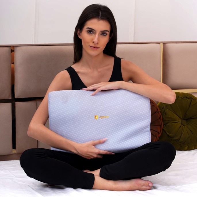 Cyson Cervical Pillow for Neck Pain  Snoring Relief  Sho - Haryana - Gurgaon ID1613785