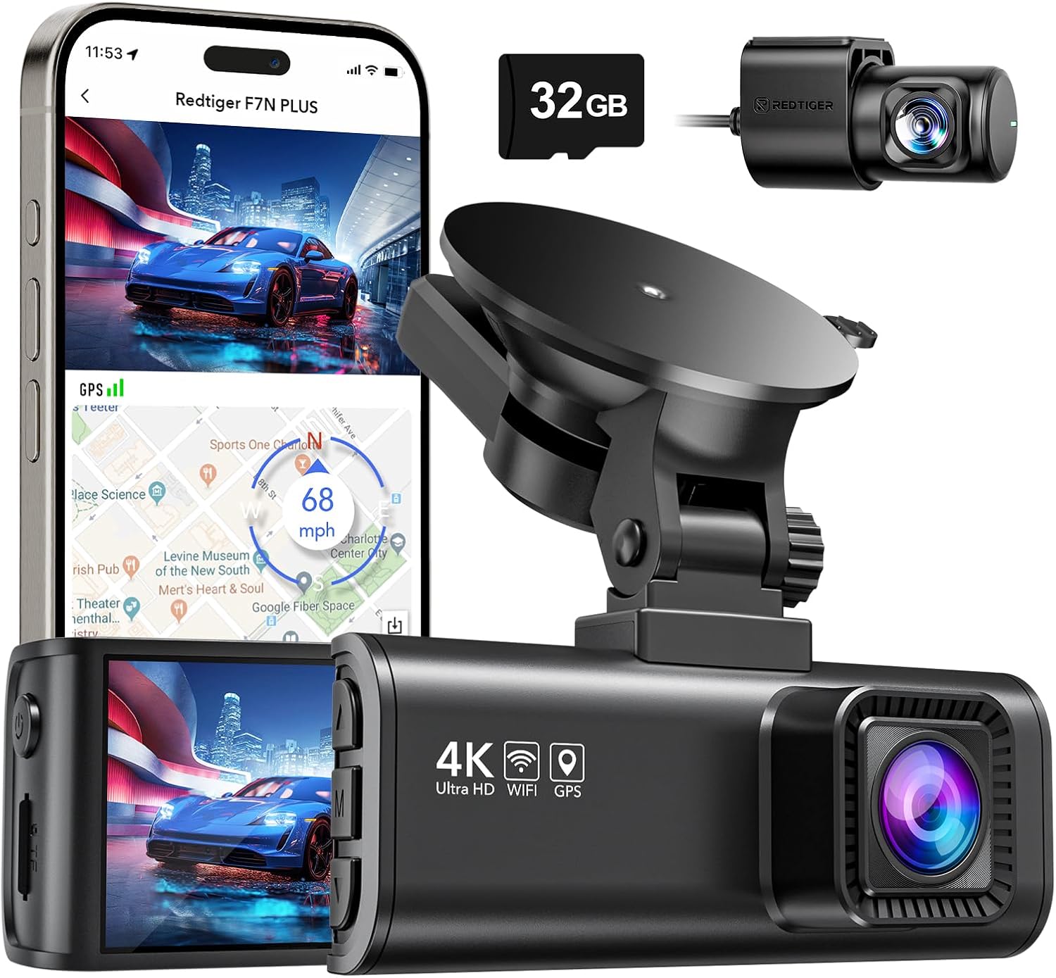 REDTIGER Dash Cam Front Rear Review - New York - New York ID1600697
