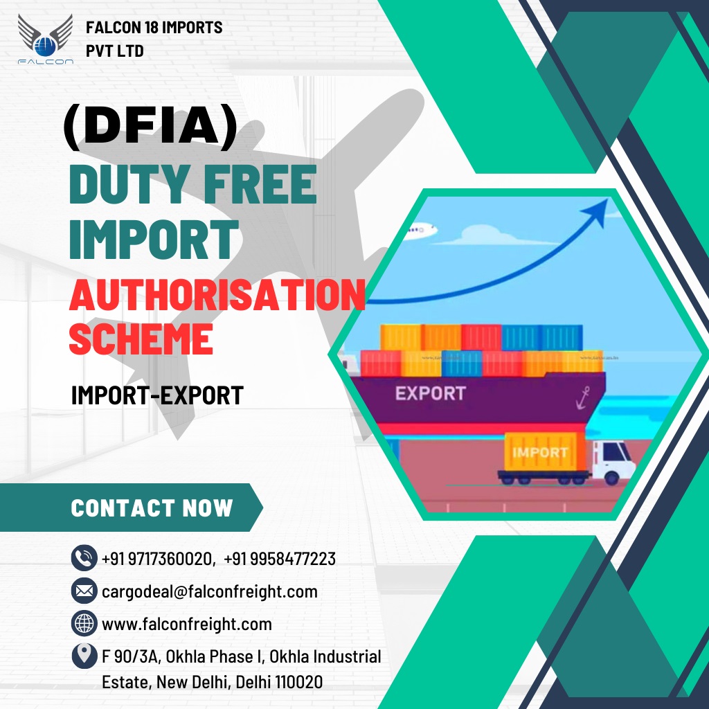DutyFree Import Authorisation Scheme DFIA  Falcon 18 I - Delhi - Delhi ID1534529