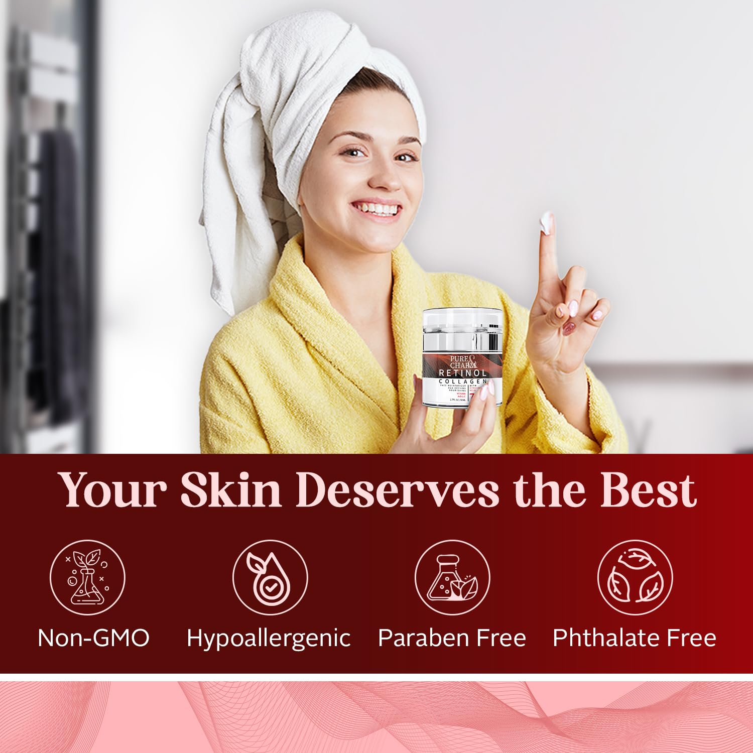 Retinol Cream for Face Neck And Dcollet  AntiAging - New York - Albany ID1589845 3