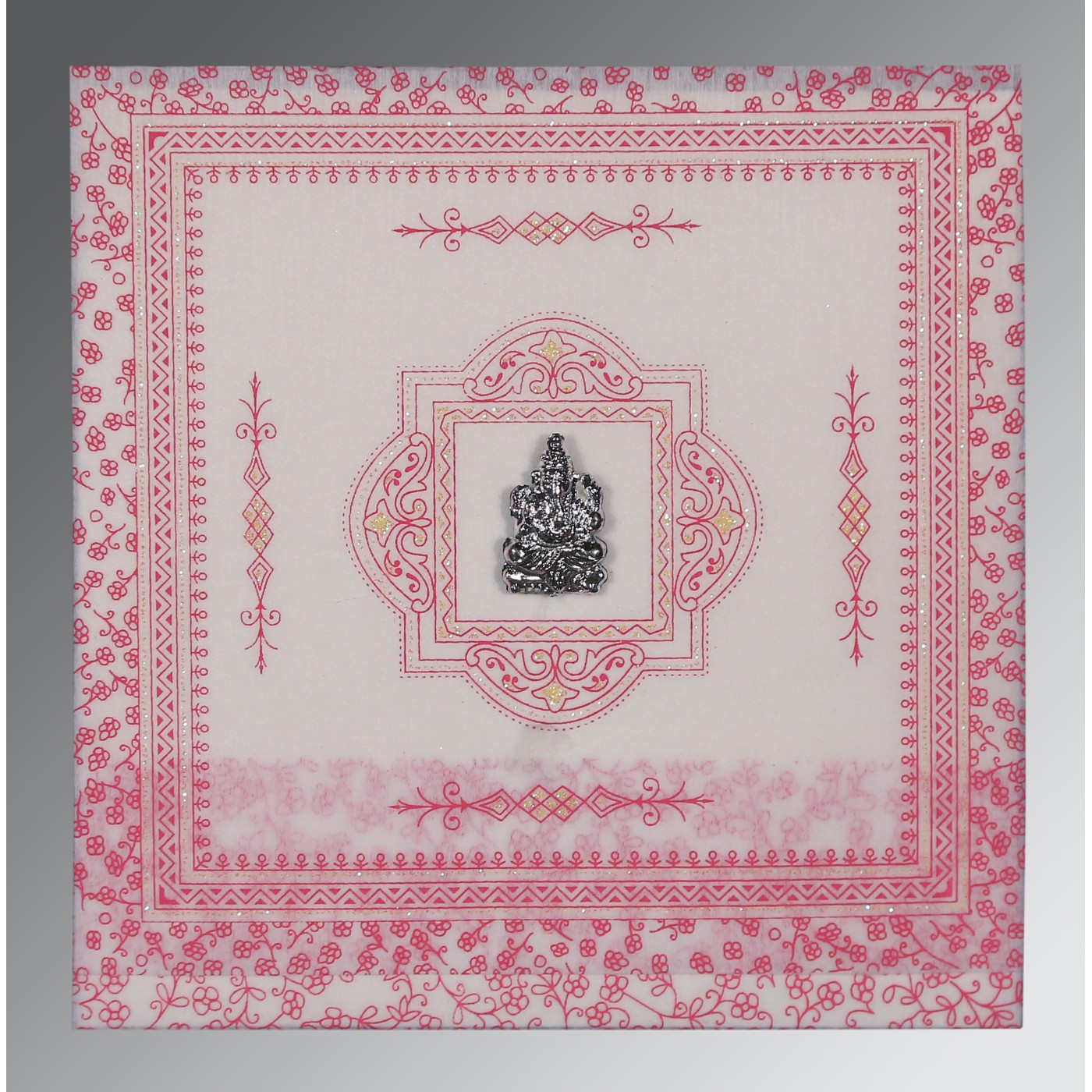 Elegant Ganesha Invitations  Ganpati Wedding  Chaturthi Ca - New Jersey - Jersey City ID1590597 3