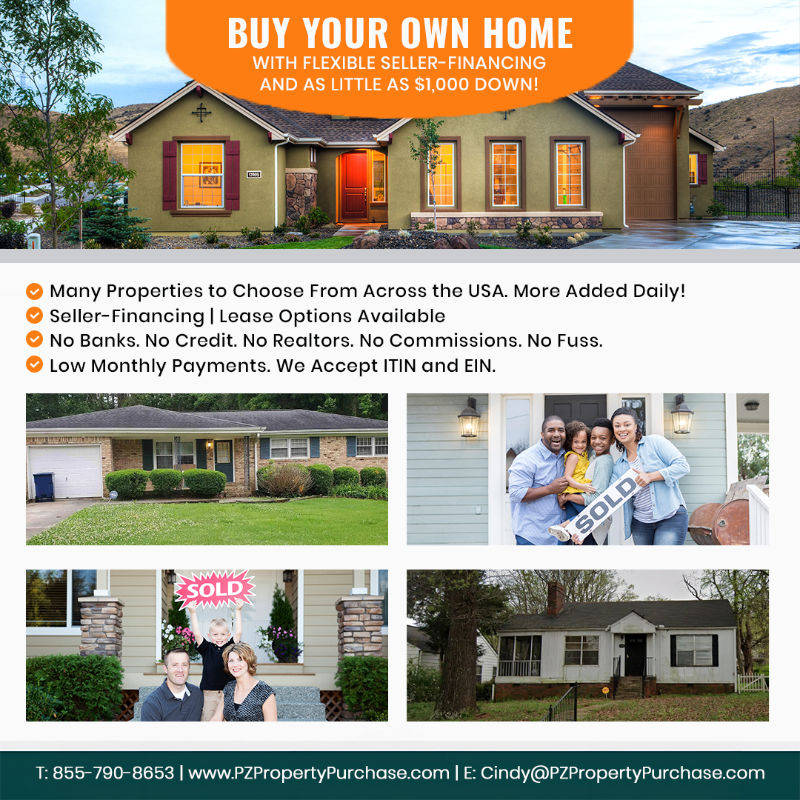 BUY YOUR DREAM HOME WITH SELLERFINANCING NO BANKS! - Alabama - Birmingham ID1548514