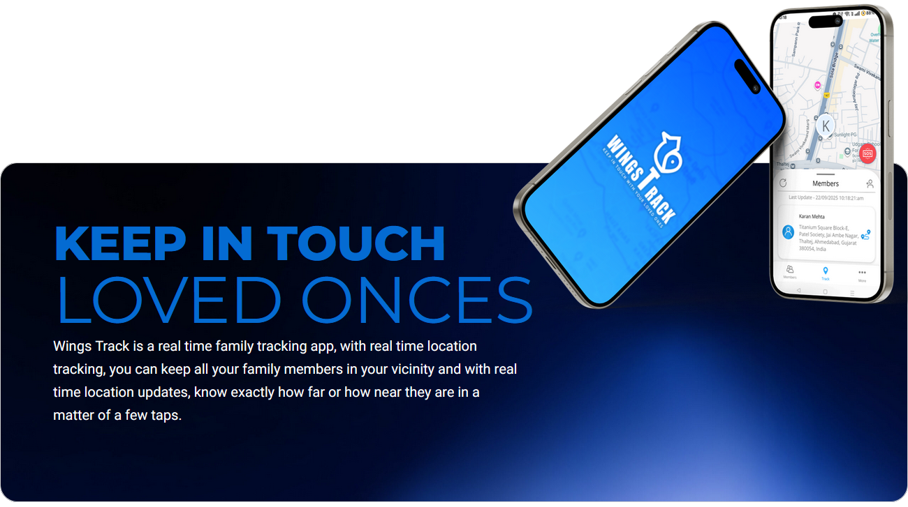 Most Famous Family tracker App  Wings track - Gujarat - Ahmedabad ID1619883