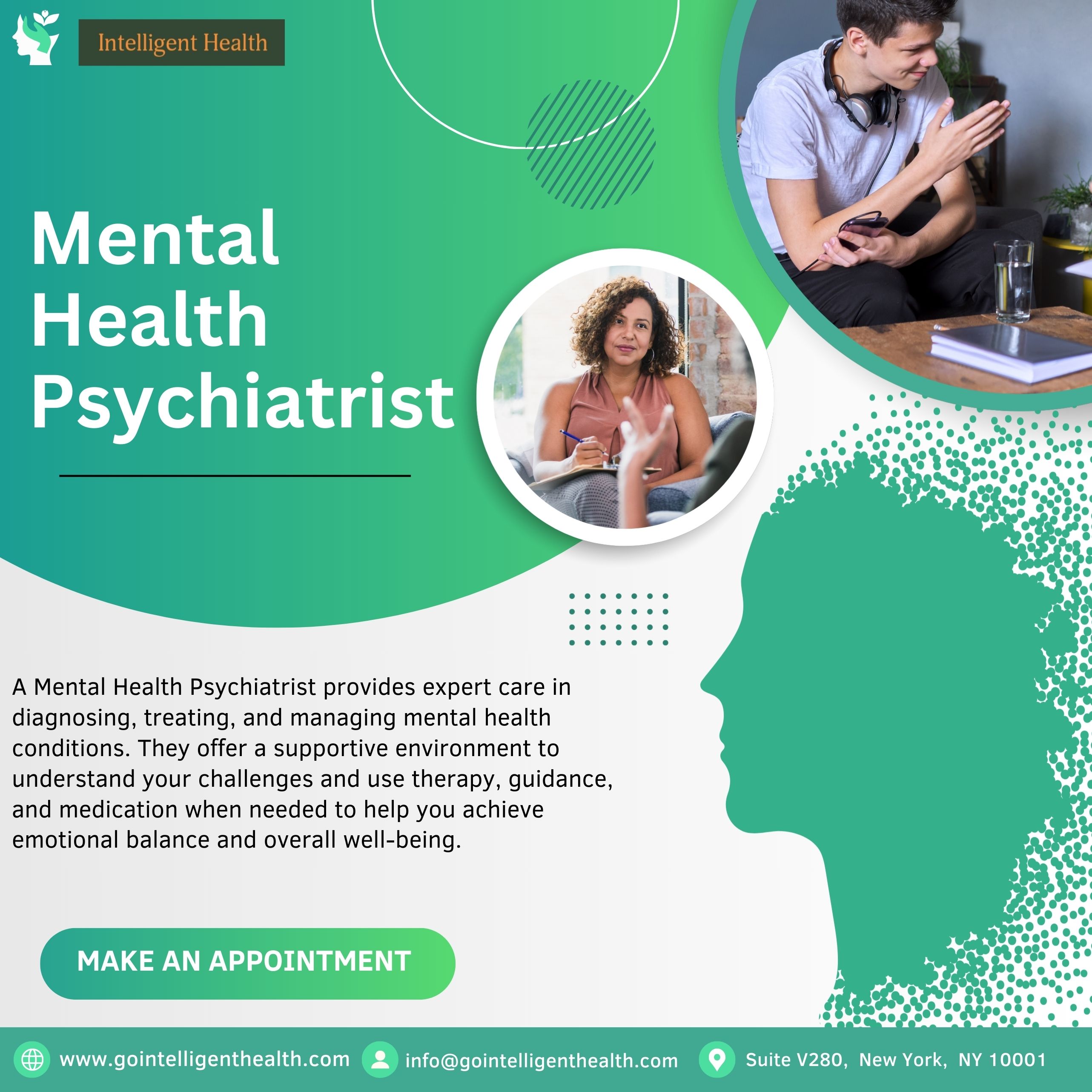 Mental Health Care New Jersey By Go Intelligent Health - New Jersey - Jersey City ID1613894
