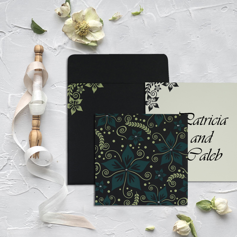 Elegant Gujarati Kankotri Designs  Wedding Card Wordings   - Massachusetts - Boston ID1600731