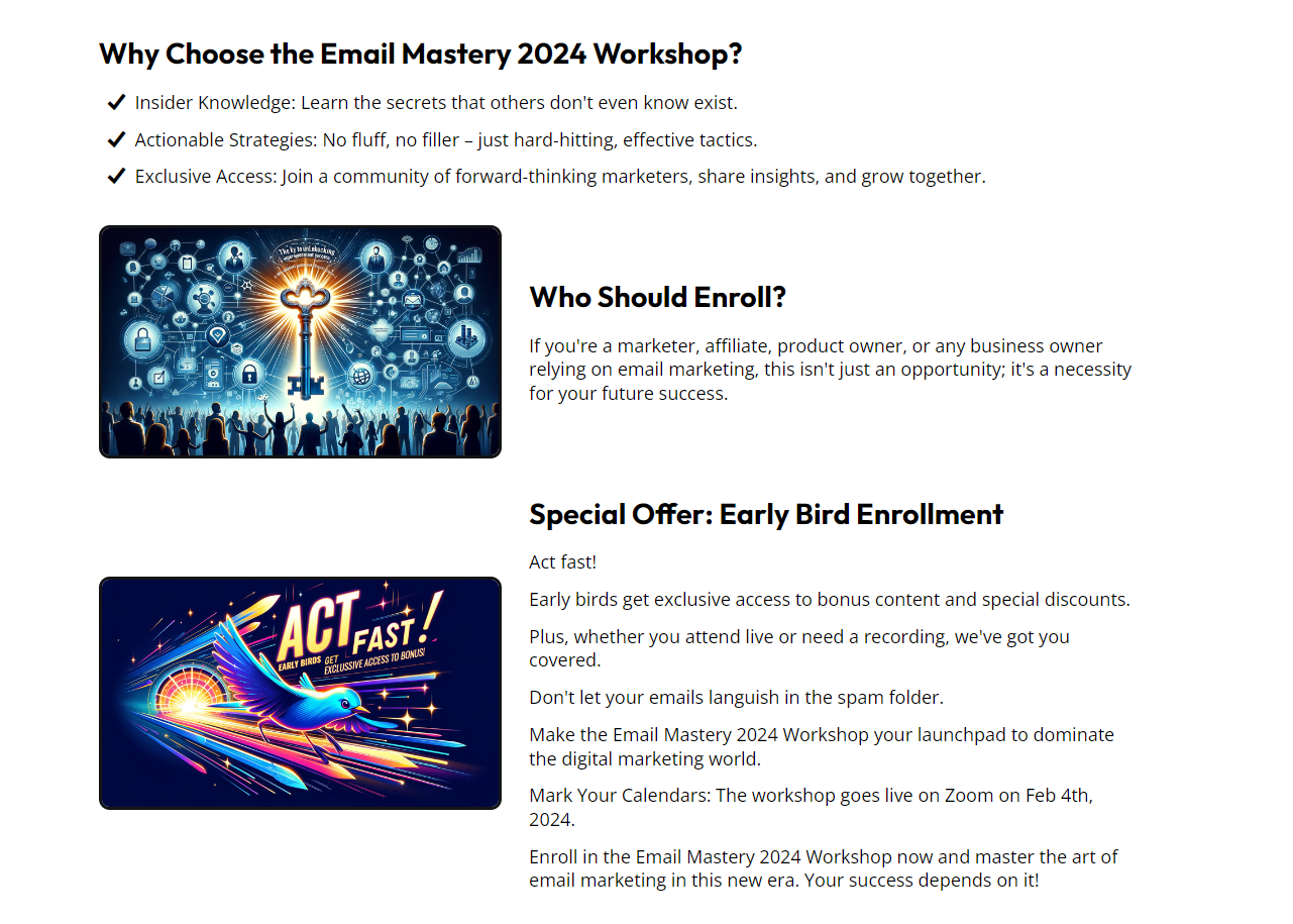 Email Mastery 2024 Workshop Review  Marketing Survival Ki - Alabama - Birmingham ID1535923 3