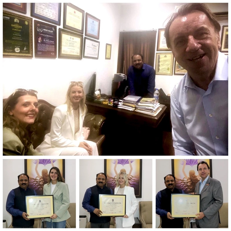 Renowned Austrian Music Artists Visit Marwah Studios - Uttar Pradesh - Noida ID1586171