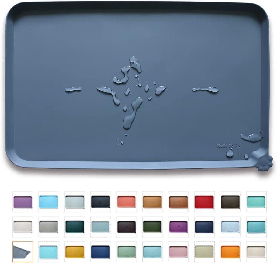 Hoki Found Waterproof Pet Feeding Mats with High Lips Revie - New York - New York ID1603449 3
