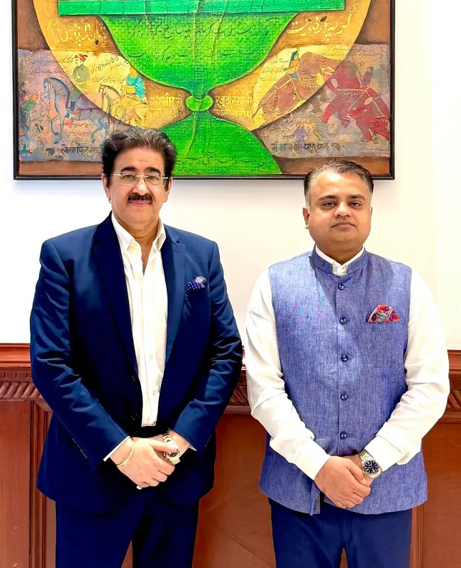 Sandeep Marwah Visits Bharat Startup and Innovation Society  - Delhi - Delhi ID1605480
