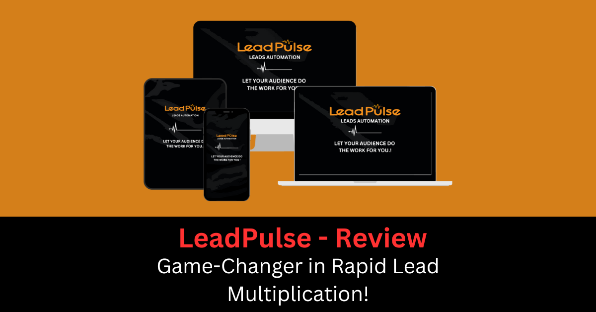 LeadPulse Review  BudgetFriendly Lead Generation - California - Cupertino ID1514470