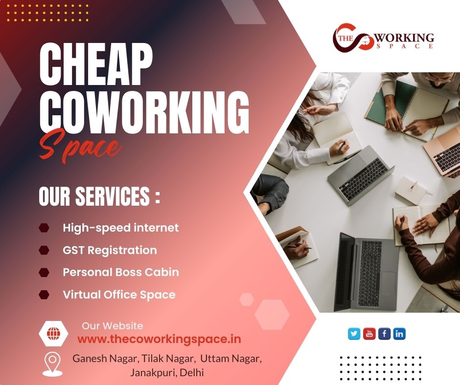 Cheapest and Best Coworking Space for Rent in Delhi - Delhi - Delhi ID1596006