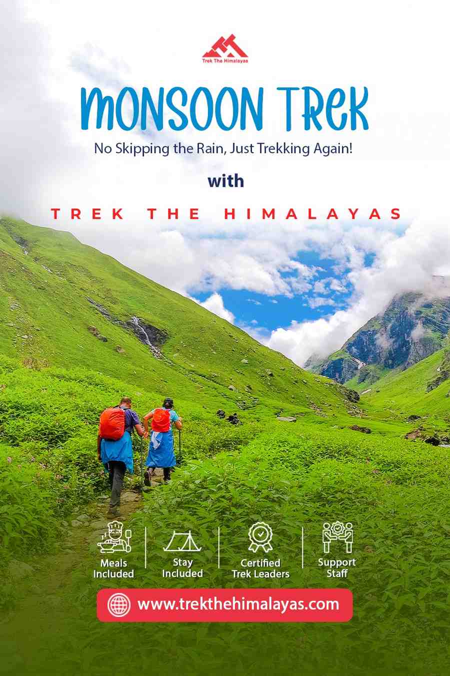 Monsoon Trekking  Explore Breathtaking Trails  - Uttaranchal - Rishikesh ID1599815