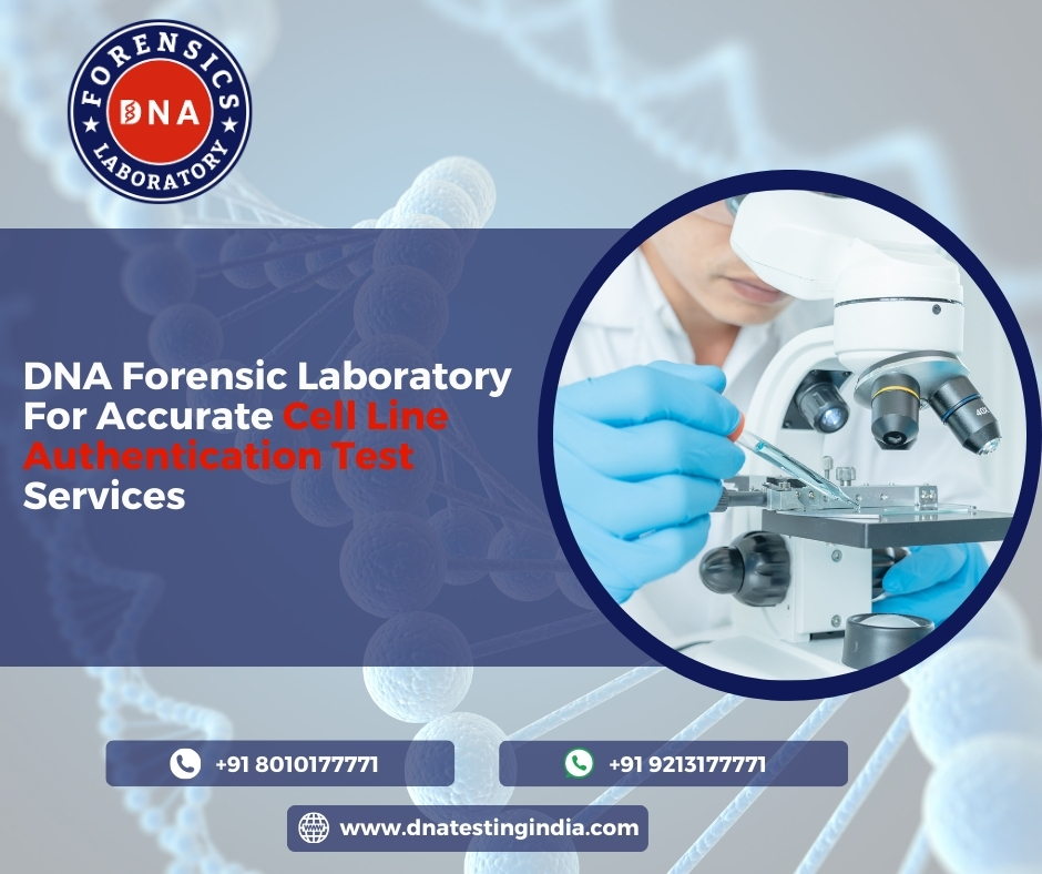 Accurate Cell Line Authentication Test Services - Delhi - Delhi ID1586161