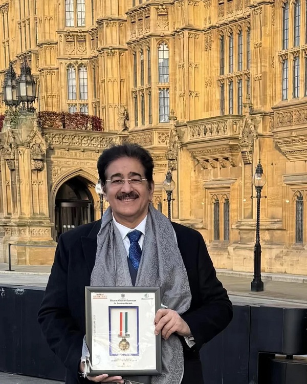 Sandeep Marwah Honored in British Parliament for the Eighth  - Delhi - Delhi ID1596430