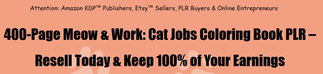 Meow  Work Cat Jobs Coloring Book Review - New York - Albany ID1604603