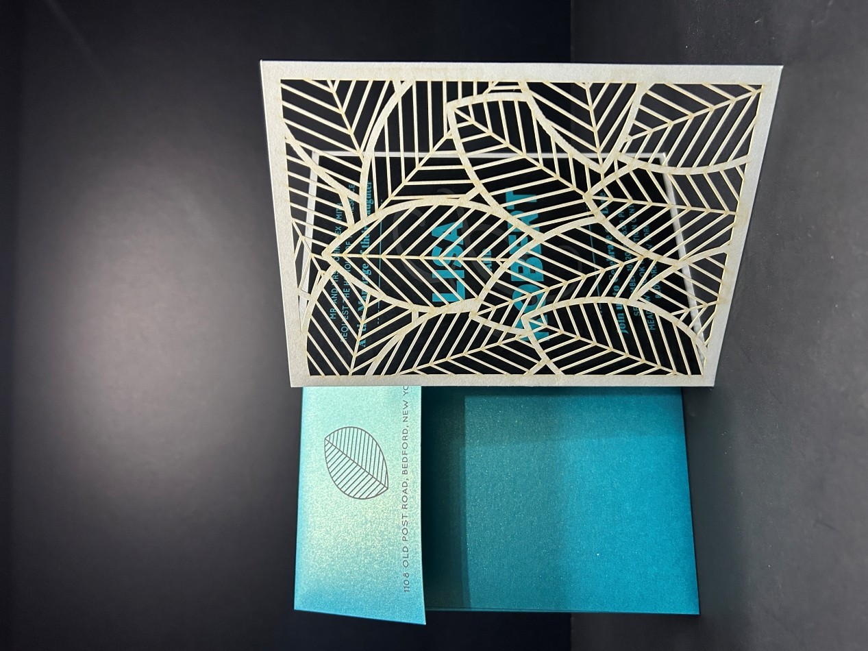 HighQuality Single Sheet Invitations  Custom Cards Shimme - New Jersey - Jersey City ID1587759