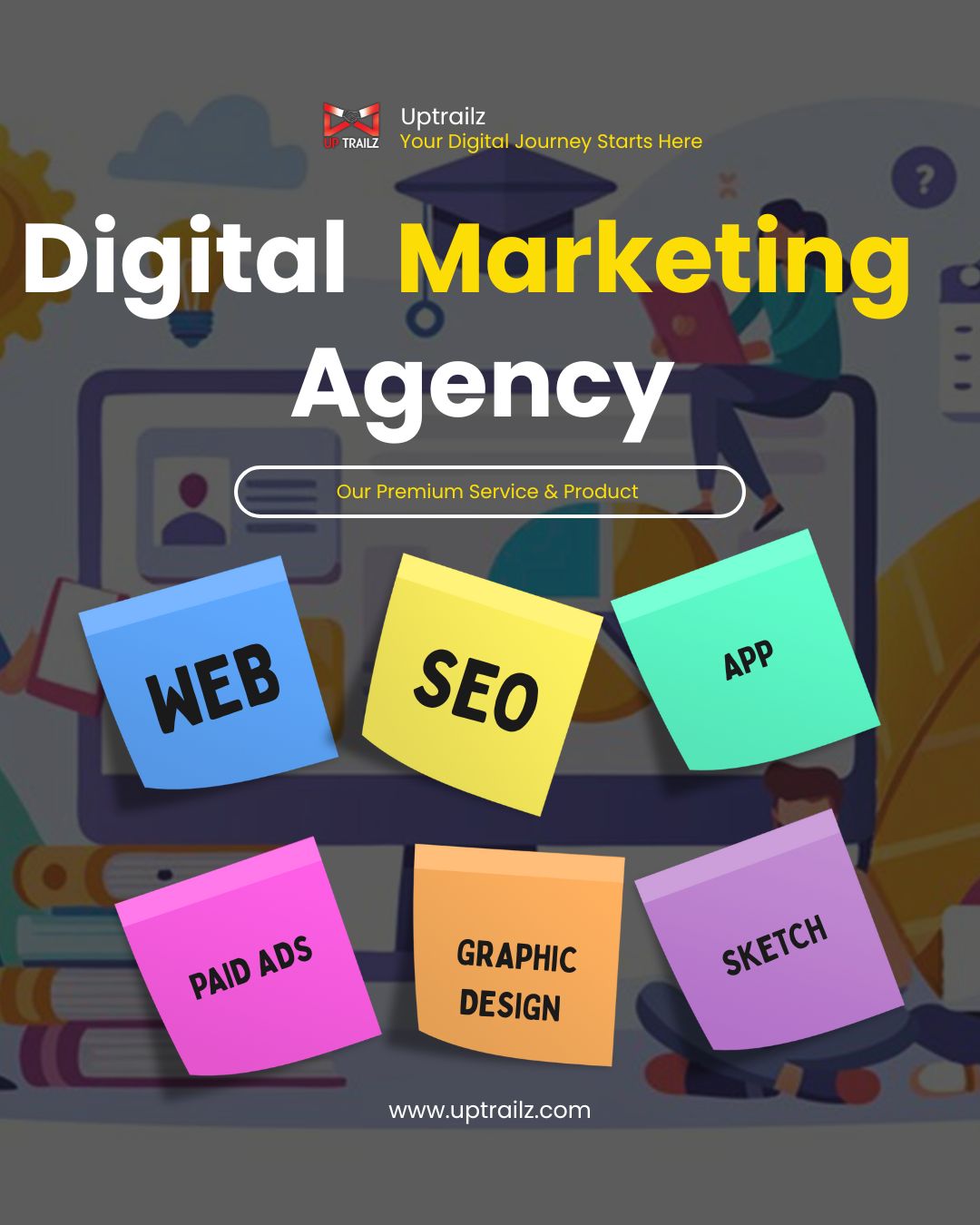 Uptrailz  Your Premier Digital Agency for Web App SEO  - Madhya Pradesh - Indore ID1614819