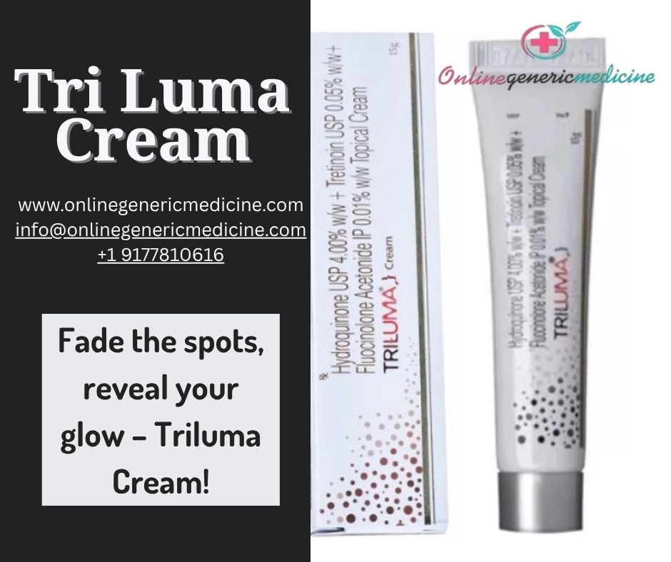 Tri Luma Cream for Melasma  Buy Online Today at OnlineGener - New York - Buffalo ID1606143 2