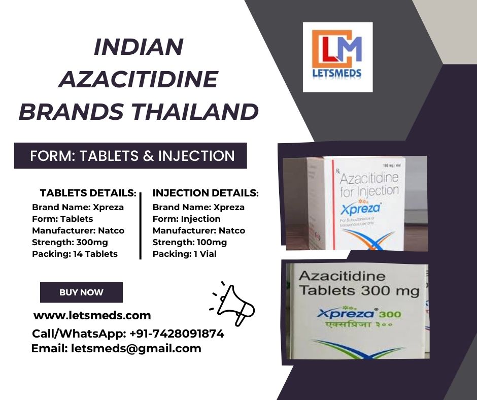 Indian Azacitidine 100mg Injection Online Price Taiwan Duba - California - Carlsbad ID1538851