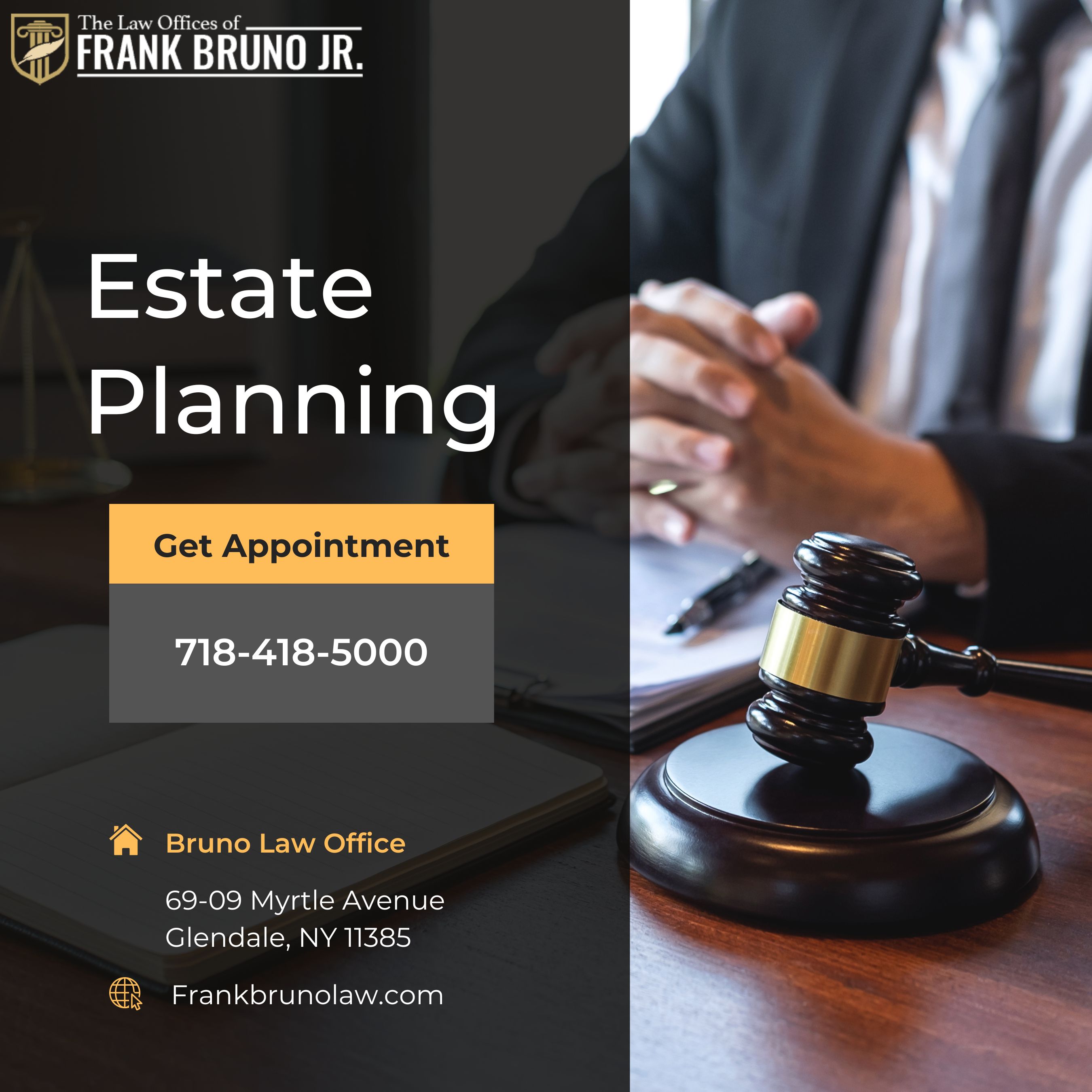 Estate Planning Attorney NYC  Frank Bruno Jr - New York - New York ID1594938 3