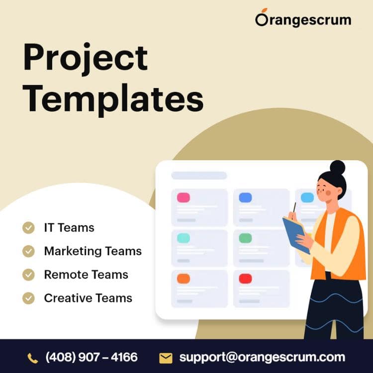 Achieve Project Success with Orangescrums ReadyMade Templa - California - San Jose ID1586590