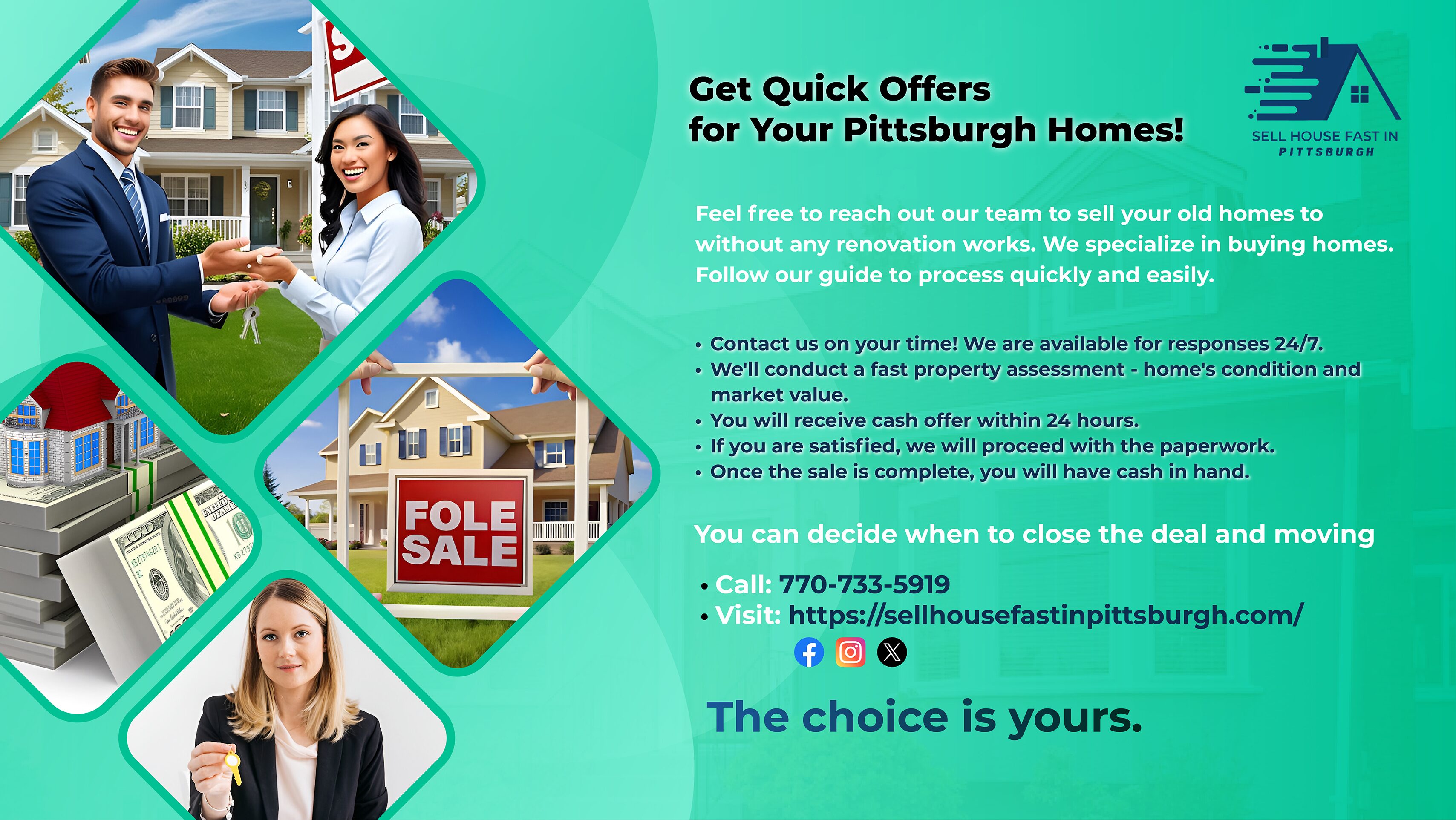 Quick Cash Offers for Your Pittsburgh Home  No Renovation - Pennsylvania - Pittsburgh ID1586162