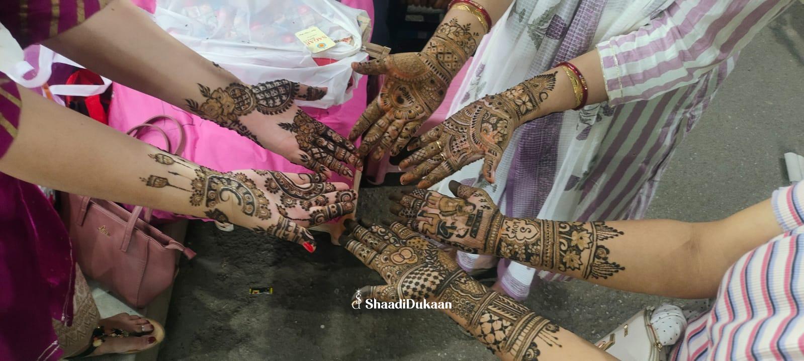 Top Bridal Mehndi Artist in Lucknow  Price Info Reviews - Uttar Pradesh - Lucknow ID1585674