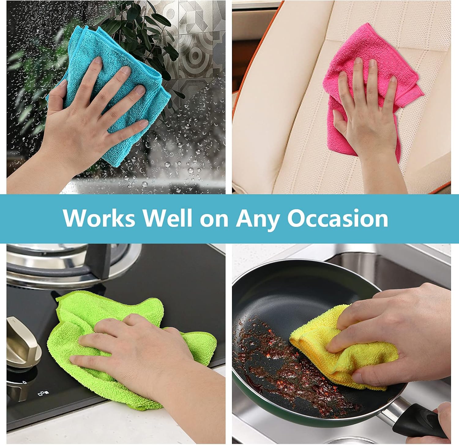 HOMEXCEL Microfiber Cleaning Cloth Review - New York - New York ID1602684 2